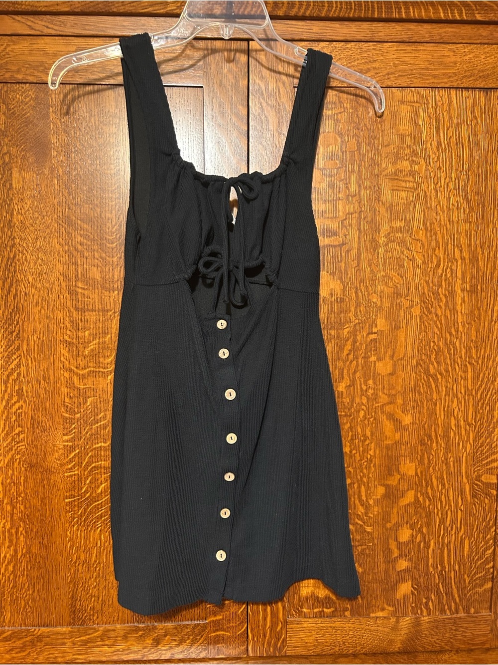 FP Beach black dress or cover up M